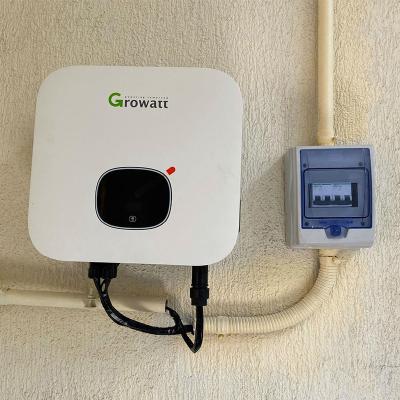 China Solar Power System Home Growatt DC AC 220V 50/60Hz Output MOD 10000TL3-X china Version on grid solar inverter Price for sale