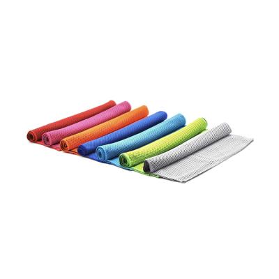 China QUICK DRY Customized Cool Down Microfiber Gym Moving Sports Printing Logo Ice Cooling Towels for sale