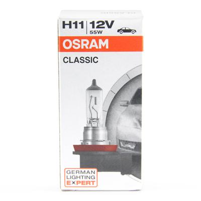 China Auto Halogen Headlight H11 Halogen Headlight 64211CLC 12V 55W PGJ19-2 OSRAM Made in Germany Original for sale