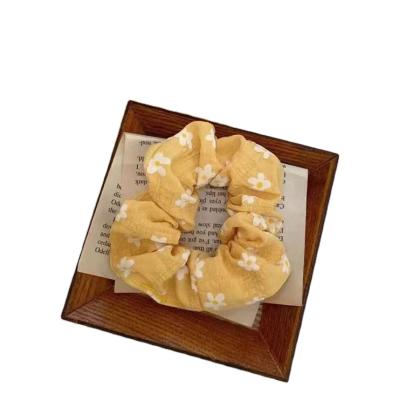 China Small Soft Feeling Daisy Large Intestine Hair Ring Ins Style Student Headwear. wholesale headband elastic for sale