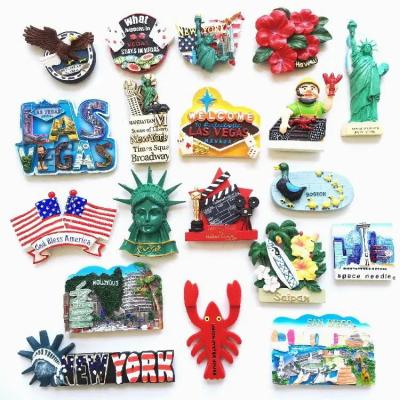 China Custom Metal Fridge Magnets For Souvenir Or Travel Gift for sale