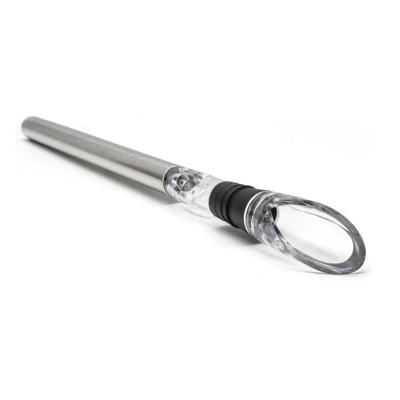 China Durable 304 Stainless Steel Wine Bottle Stick Beer Red Wine Fridge Stick Rod for sale