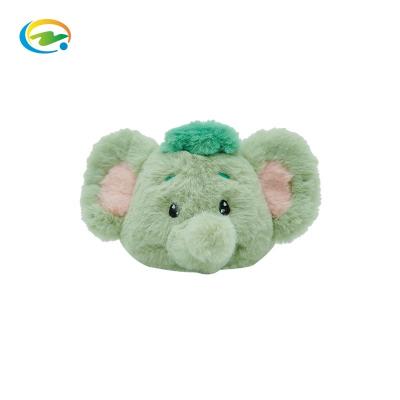 China Customize High Quality Kids Plush 16 Inch Soft Stuffed Toy Green Algae Elephant Key Doll Squishy Chain Beast 10cm for sale
