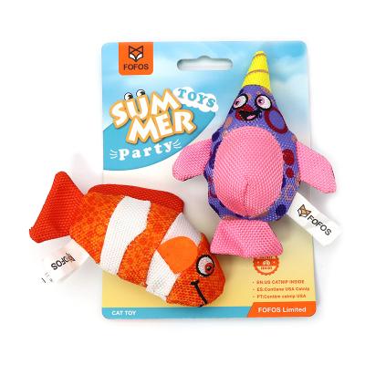 China Wholesale 4 Style Sustainable Fruit Shape Pet Toy Soft Cute Catnip Plush Animal Dog Chew Toy For Dog for sale