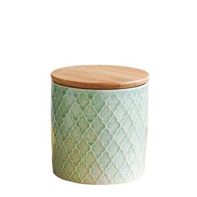 China Small Sustainable Pot Storage Sealed Pot Accessories Porcelain Moisture Proof Universal Lid for sale