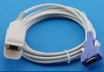 Chine Sonde adulte de l'agrafe spo2 de doigt de goupille compatible de 14, 3m, DOC10+DS100A à vendre