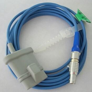 Chine Sonde molle adulte compatible du bout spo2 d'Invivo, 3m, module de , 9383, goupille 7 à vendre