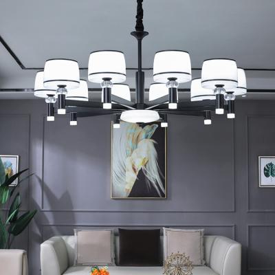 China Modern Simple Atmospheric Living Room Nordic Modern Chandelier Pendant Lights Personality Lamp Bedroom Dining Room Light for sale