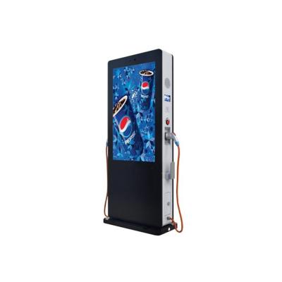 China Voltage Monitoring LCD Touch Screen Electric Vehicle ChargingStations Floor Standing Installation for sale