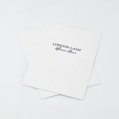China paper & Custom Logo Ecommerce Business Parcel Cardboard Insert Shopping Thank You Order Shopping Card for sale
