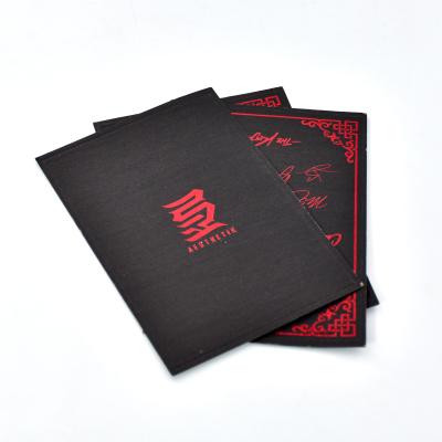 China paper & Luxury Black Stamp Cardboard Gold Foil Professional Printing Hot Matte Thank You Cards Paper Cards for sale