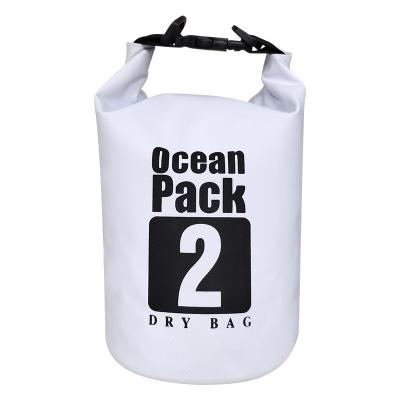 China Outdoor Waterproof Activity Customization 2L Backpack Hiking Drift Bag Swimming Dry Bag for sale