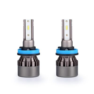 China Aluminum Alloy High Power MINI Size 6500K Car LED Headlight, Led Mini3 h4 h7 LED Headlight Bulbs for sale