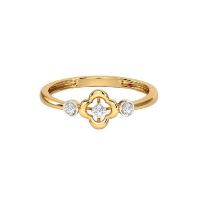 China Rings for Unisex 925 Sterling Silver Triad Clover Ring on Brazilian Ring Band Jewelry for sale