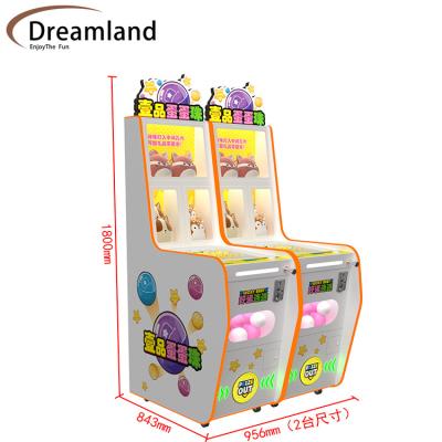 China Dreamland de alta ganancia operado con monedas juguetes máquina de juegos tiran pinball máquina de juego de pelota con premio fuera en venta