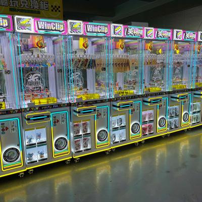 China Dreamland Mini Luxury 32 Clips Kraan Clip Vending Prijs Game Machine Te koop