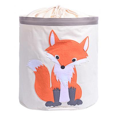 China Large Canvas Bathroom Cloth Storage Wash Bin Collapsible Laundry Basket Viable Wholesale Foldable Canvas Laundry Hamper With Handles for sale