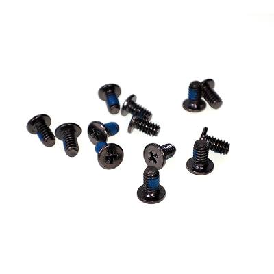 China Pan Good quality M1.6*3.5 black zinc with nylock bolt screw for sale