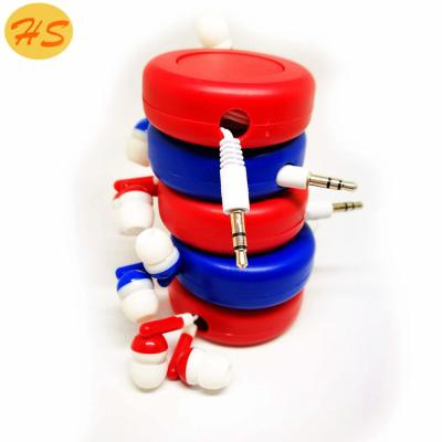 China In-Ear Promotion Gift Items Big Giveaway Bus Earphone at Lowest Price for sale
