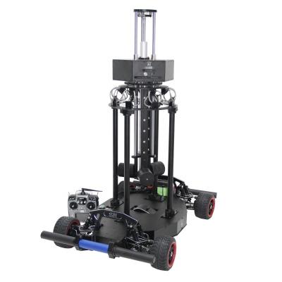 China Fixed Speed Running SY-4WD Electric Motor Brushless Remote Control Vehicle VR Films RC Car For 360 Virtual Tour for sale