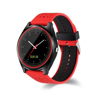 China Hot Selling MP3 Playback Smartwatch Wrist Mobile Smart Watch Phone With Heart Rate Monitor for sale
