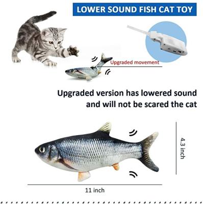 China Pescados de baile Cat Toy Catnip Imitation For Pet Cat Laser Pointer en venta