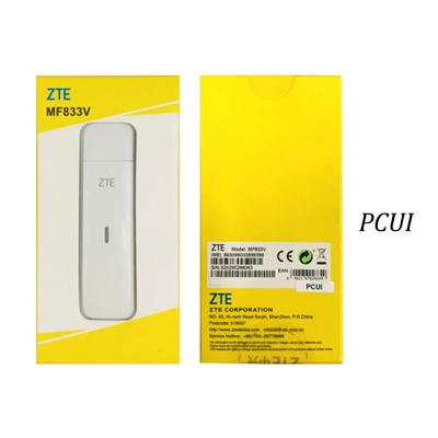 중국 Zhongxing Mf833V 4G LTE USB 모덤 둥글 롯데 디바이스 라이브 유 호환 속도 연결 판매용