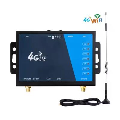 China Industrial 3g 4g SIM Card Router Lte Industrial Wifi Router with External Antennas by Jenet Modem for sale