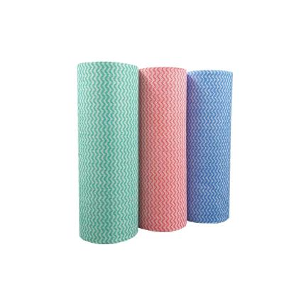 China Multi Use Spunlace Cleaning Wipes Reusable Ultra Soft For Kitchen for sale