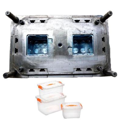 China Precision 500 plastic box mold maker direct manufacturing design free injection mold for sale