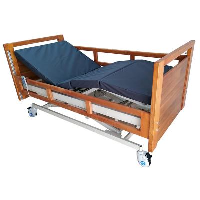 China Foldable 3 Function Electric Nursing Home Beds for Patient Disability Care for sale