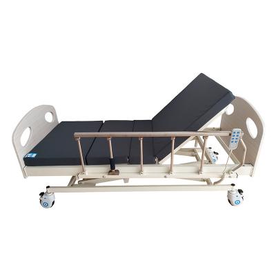 China White Three-function Electric Nursing Bed for Professional Patient Disability Hospital Care for sale