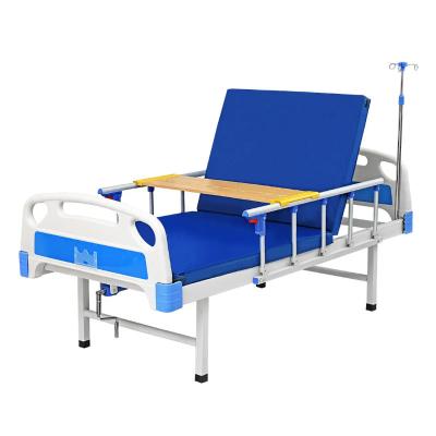 China Hospital Furniture Manufacturer Nursing Bed High Quality Home Care Hospital Bed With Manual Cranks for sale