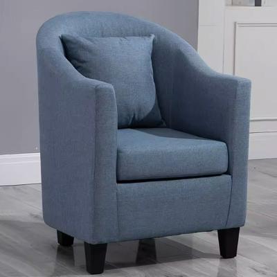 China Home Furniture Modern Lounge Recliner Wooden Living Room Ambiance Single Hotel Bedroom Sofa Lounge Chair for sale