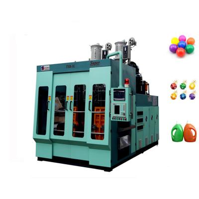 China Fast Speed Bottle Double Station 20L 5 Gallon Automatic Bottle Making Machine for sale