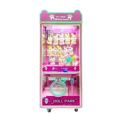 China mini claw machine human claw machine toy australia arcade claw machine 775*580*1400mm for sale