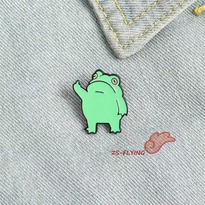 China Bulk Europe and America China manufacturer cheap custom cute animal anime soft hard enamel pin badge for promotion for sale