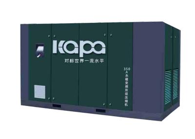 China 185KW 36.2m3/min 8Bar Two-stage compression permanent magnet variable frequency screw air compressor for sale