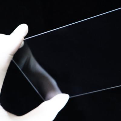 China High Strength Aluminosilicate Optical Glass Raw Material In Ultra Clear 1.1mm 1.5mm 2mm For Regular Size 1300*1100mm for sale