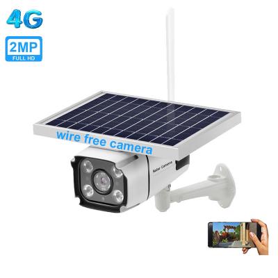 China Wholesale New Arrival HD 1080P PIR Battery Security Wireless Wifi 4G Siren Camera Speed Dome IP Ptz 4G CCTV Camera Built-in Solar for sale