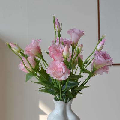 China Customized simulated Fengling Delphinium long-branch simulated flower art ornaments for light luxury living room and dining table decoration for sale