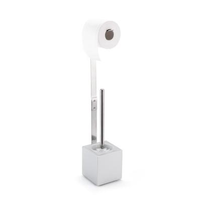 China Morden Anho Standing Toilet Brush And Papet Holder Set For Bathroom for sale