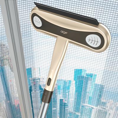China Washing Free Window Screen Cleaning Brush Double-sided multifunctional Scraping Net Glass Cleaner Long Handle Dust Removal for sale