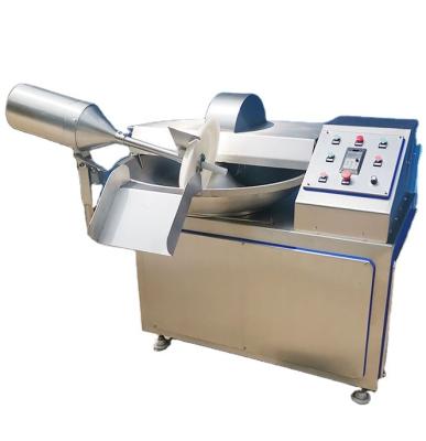 China Efficiently High Speed Stainless Steel Vegetable Electric Meat Fish Minced Machine Sausage Meat Bowl Cutter For Meat for sale