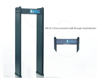 China LED Display Multi Zone Metal Detector Walk Through With Four Key Panels Operation for sale