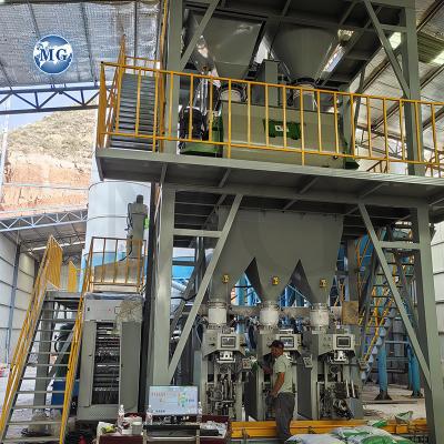China CE Factory Sale Dry Mix Powder Mortar Mixing Plant Wall Putty Skim Coat Sand Cement Mixer Tile Adhesive Glue Grout Making Machine for sale