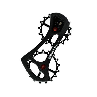China Pulley Steel Ultralight Wheel Derailleur Bicycle Kactus 17TR Ceramic Beads Jockey Fit For 10/11S Shimano Ultegra /6700/6800 for sale