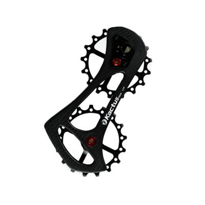 China Beraing New Derailleur 17TR Steel Ceramic Ratio Ceramic Jockey Wheel Oversized Pulley Carbon Cage For Shimano Ultegra for sale