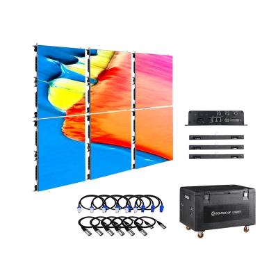 China Europe Hot Sale 3840hz P4 4mm Indoor Full Color Led Display Screen Indoor Custom Logo for sale