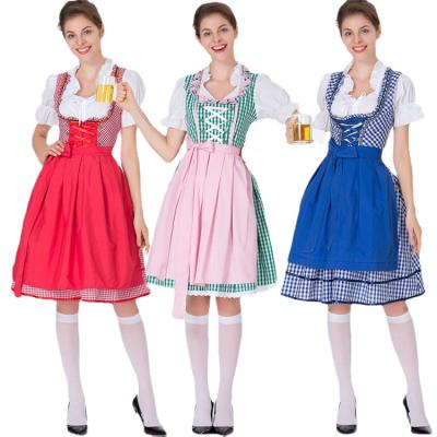 China Other German Oktoberfest Waiter Suit Maid Halloween Costume Coffee Shop Uniform Temptation for sale